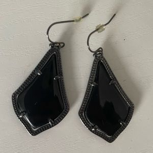 Kendra Scott Alex Drop Earrings in Black